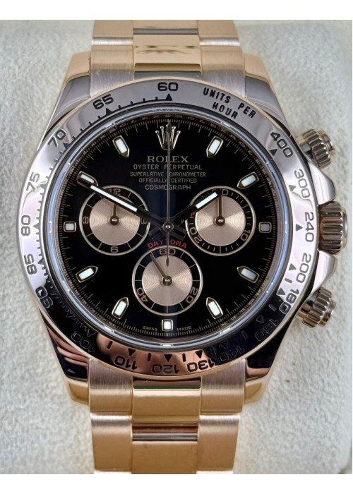 二手 ▶️ Rolex 勞力士 DAYTONA ◀️ 116505  玫瑰金地通  2010年錶 (40mm)  